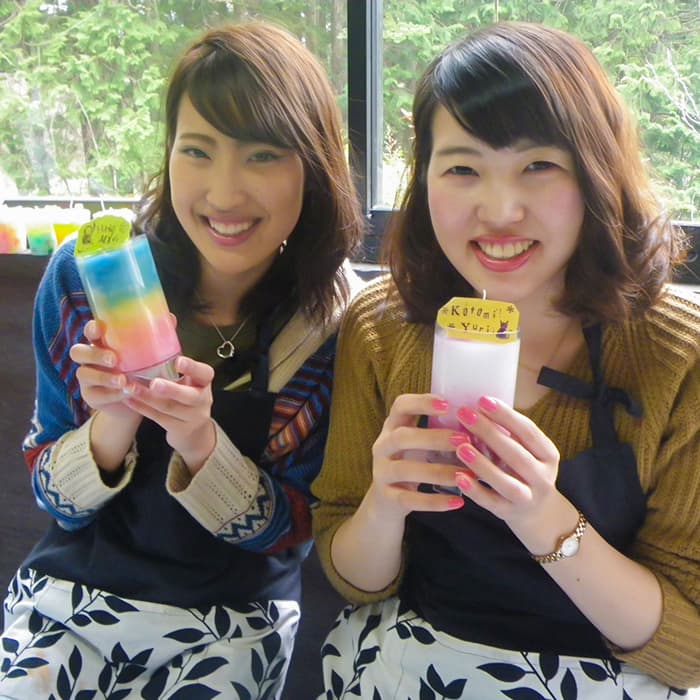 グラデーションキャンドルページへのリンク